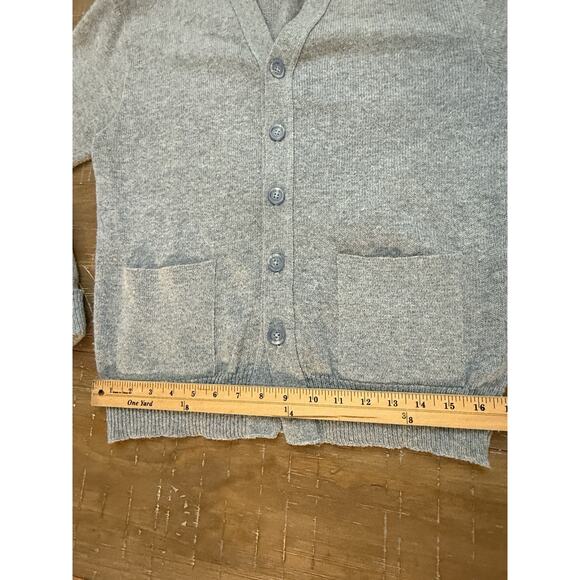 Vintage Lord Jeff Made In The USA Cardigan Grampacore Medium Baby Blue - Picture 7 of 10